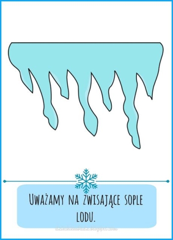 Bezpieczna zima - zasady dla dzieci do pobrania (1)