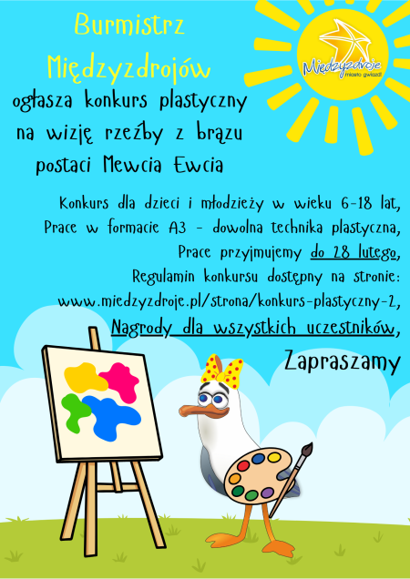 KONKURS PLASTYCZNY - zostań współtwórcą wyjątkowych rzeźb Mewci Ewci