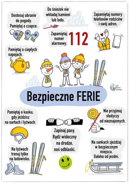 BEZPIECZNE FERIE