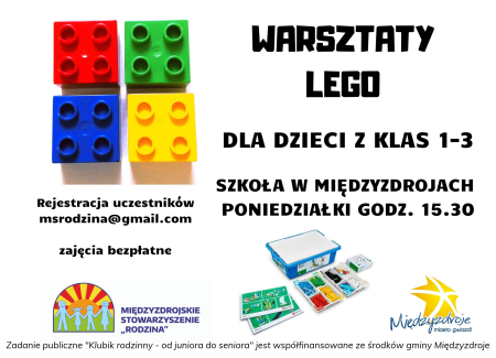 Zajęcia LEGO, kreatywność i zabawa!